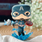 Produktbild Avengers - Captain America Mjölnir & Broken Shield Endgame Funko Pop Wackelkopf-Figur
