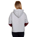 Produktbild Harry Potter - Hogwarts School Crop Hoodie Damen grau