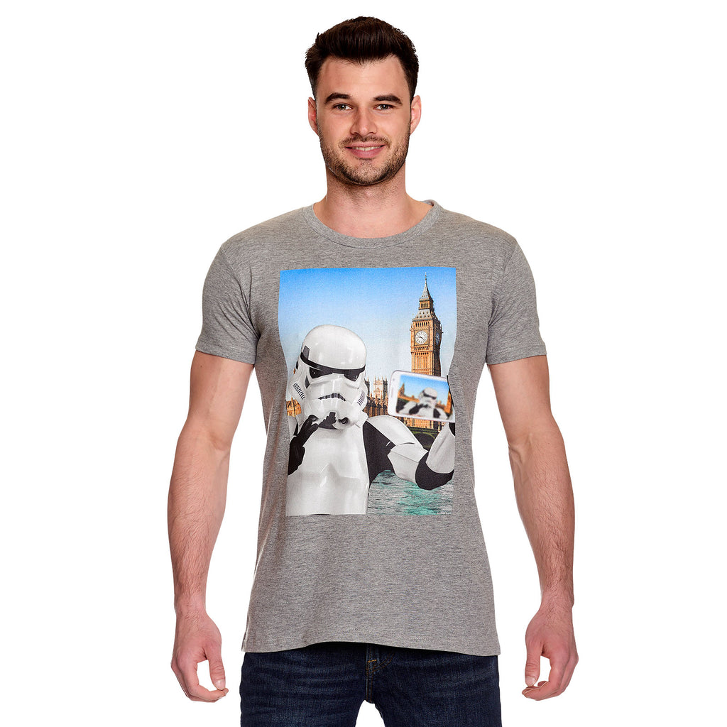 Produktbild Original Stormtrooper Selfie London T-Shirt grau