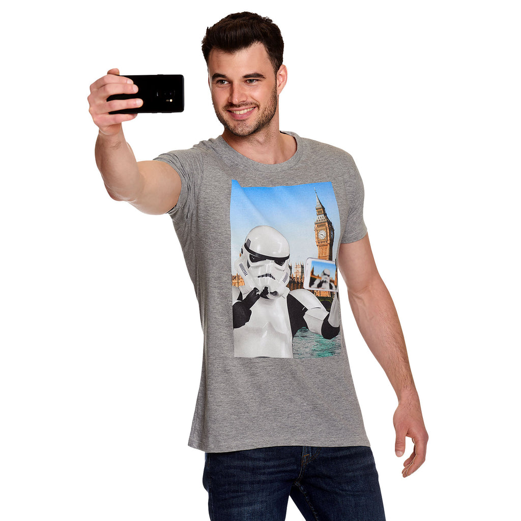 Produktbild Original Stormtrooper Selfie London T-Shirt grau