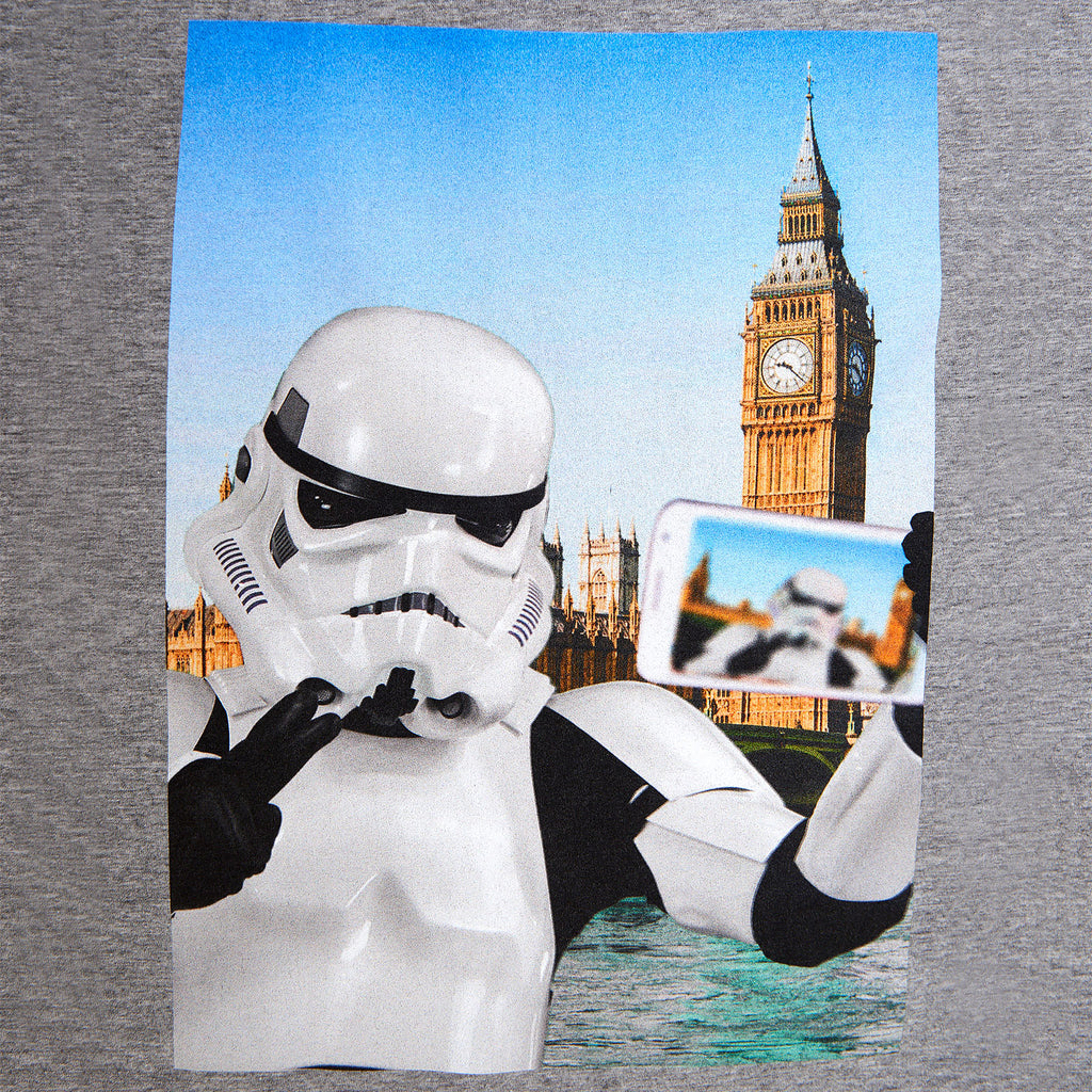 Produktbild Original Stormtrooper Selfie London T-Shirt grau