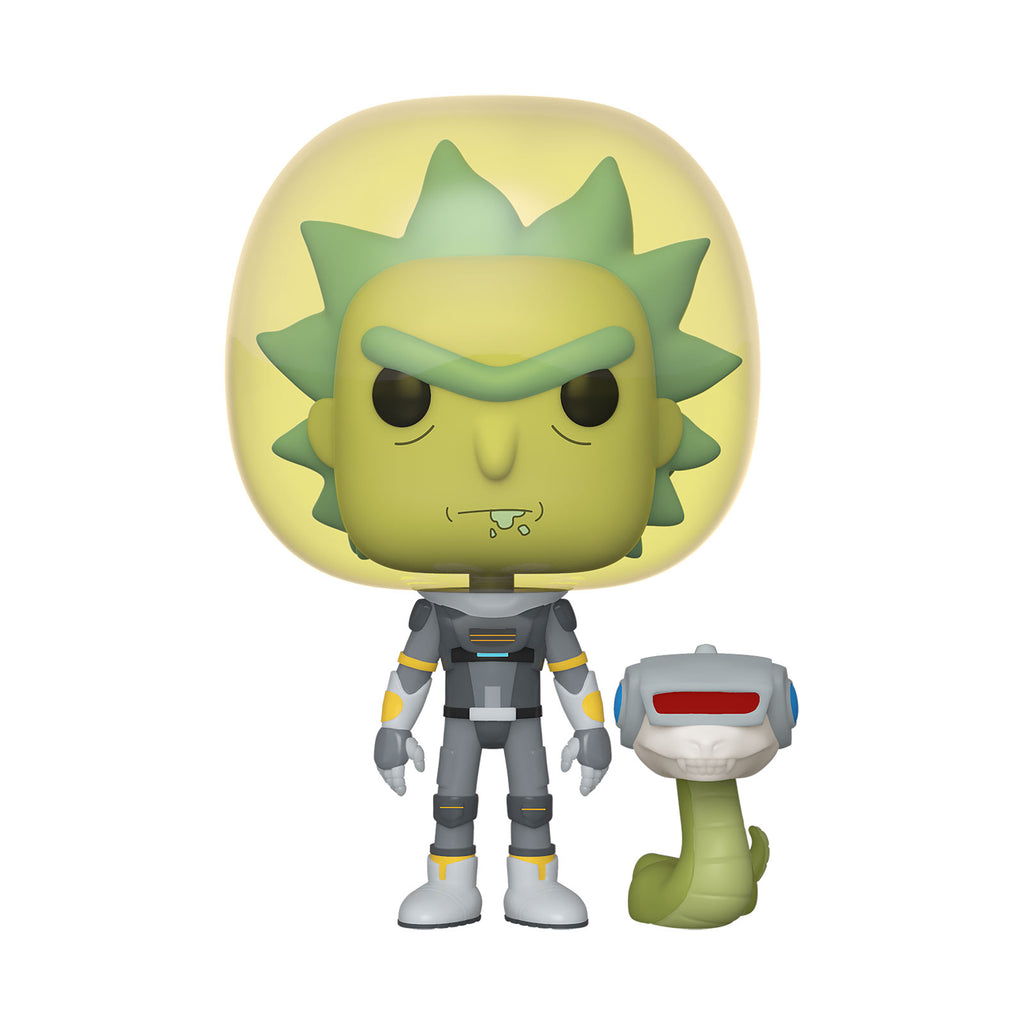 Produktbild Rick and Morty - Space Suit Rick With Snake Funko Pop Figur
