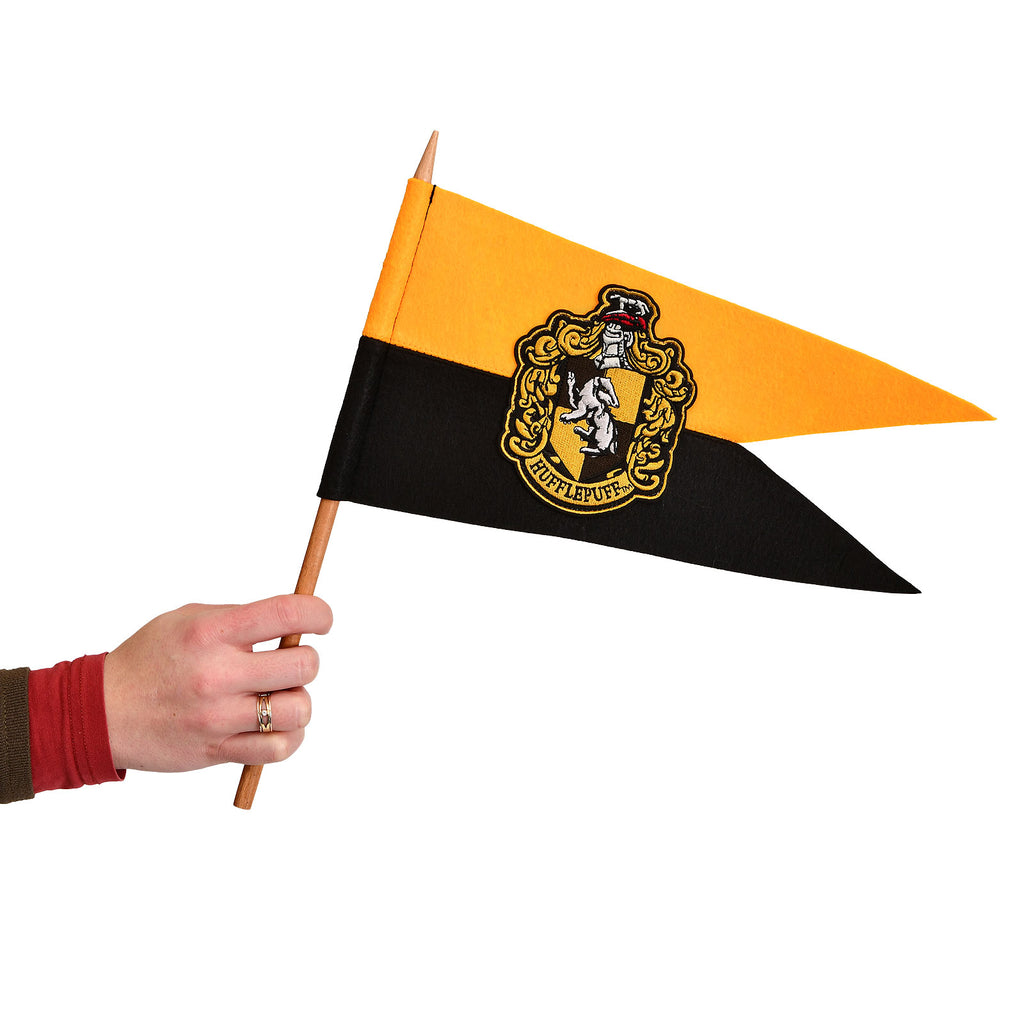 Produktbild Harry Potter - Hufflepuff Wappen Fahne Filz