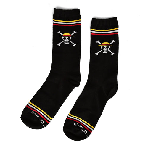 Produktbild One Piece - Strohhutbande Skull Logo Socken
