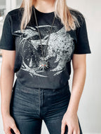 Produktbild Wolf Emblem T-Shirt für Witcher Fans schwarz