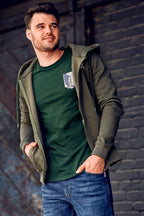 Produktbild Attack on Titan - Survey Corps T-Shirt grün