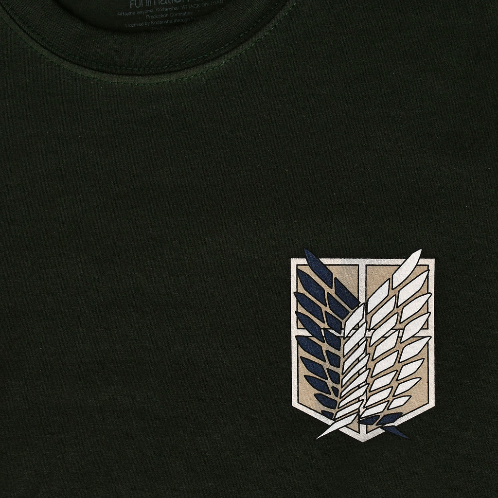 Produktbild Attack on Titan - Survey Corps T-Shirt grün
