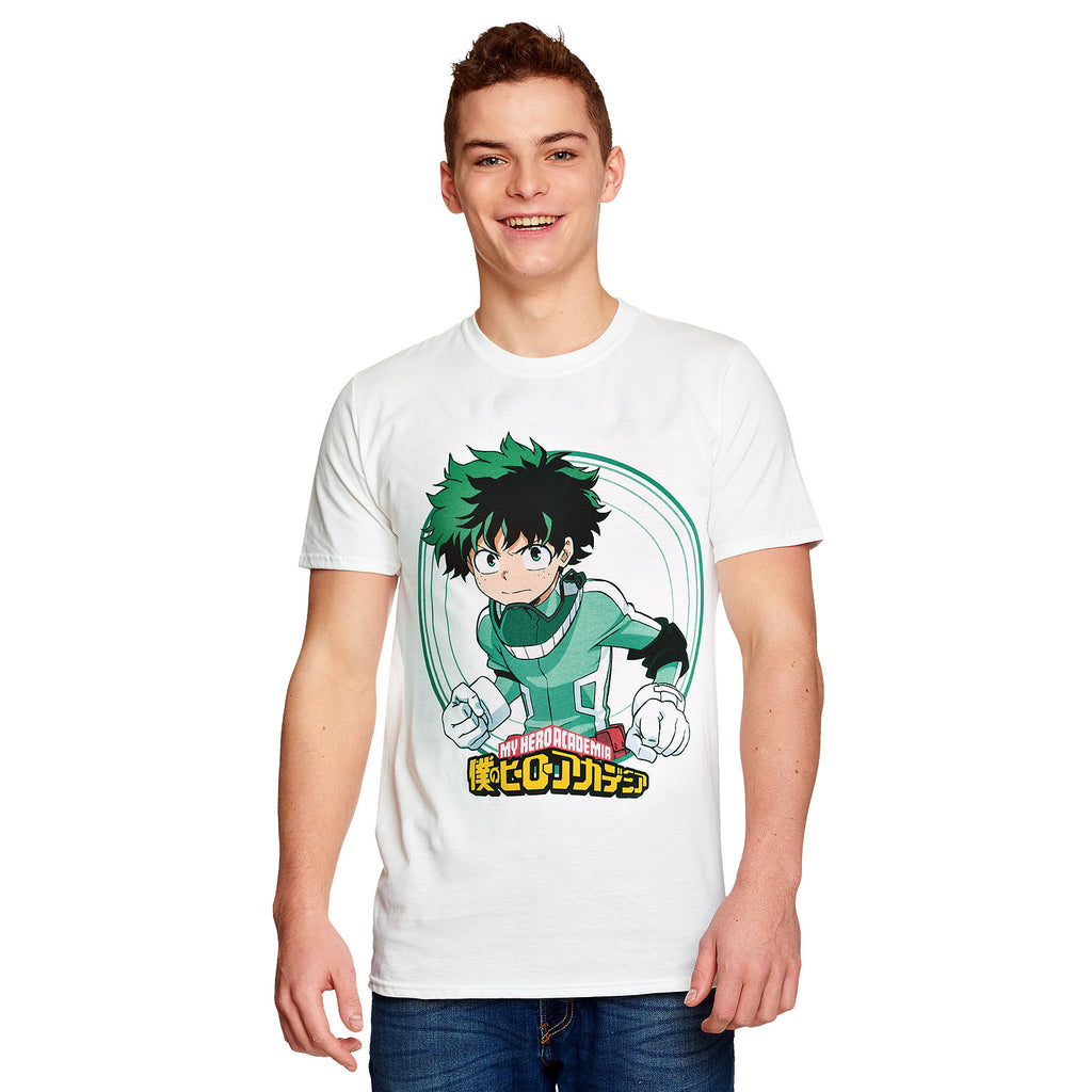 My Hero Academia - Deku T-Shirt weiß