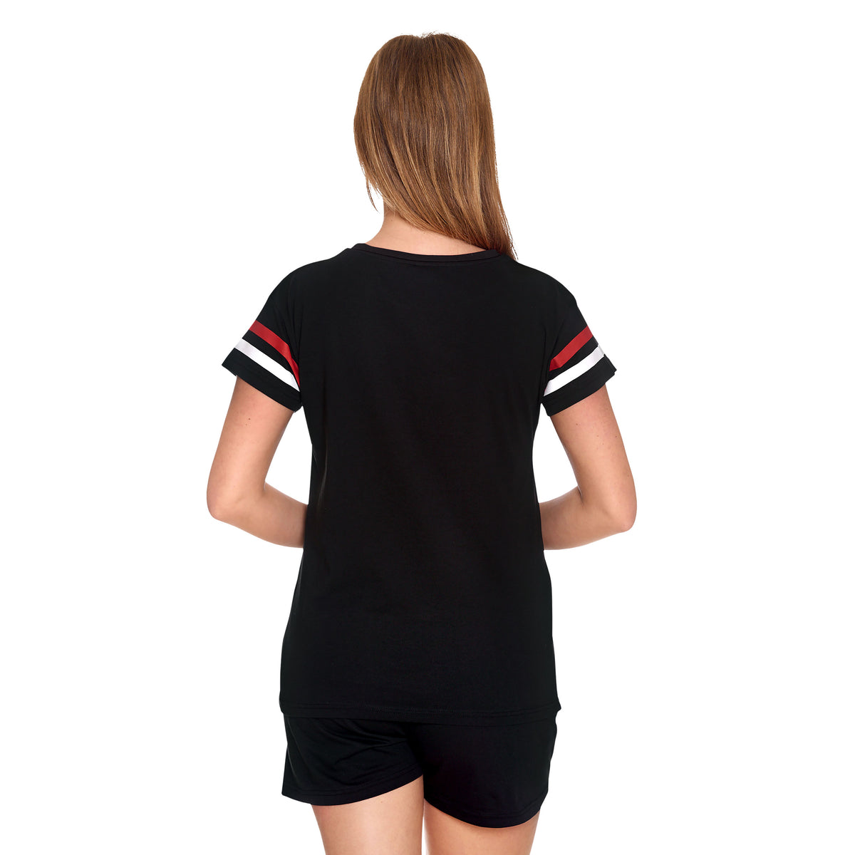 Produktbild Deadpool - Logo Pyjama kurz Damen schwarz