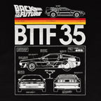 Produktbild Zurück in die Zukunft - BTTF 35 T-Shirt schwarz