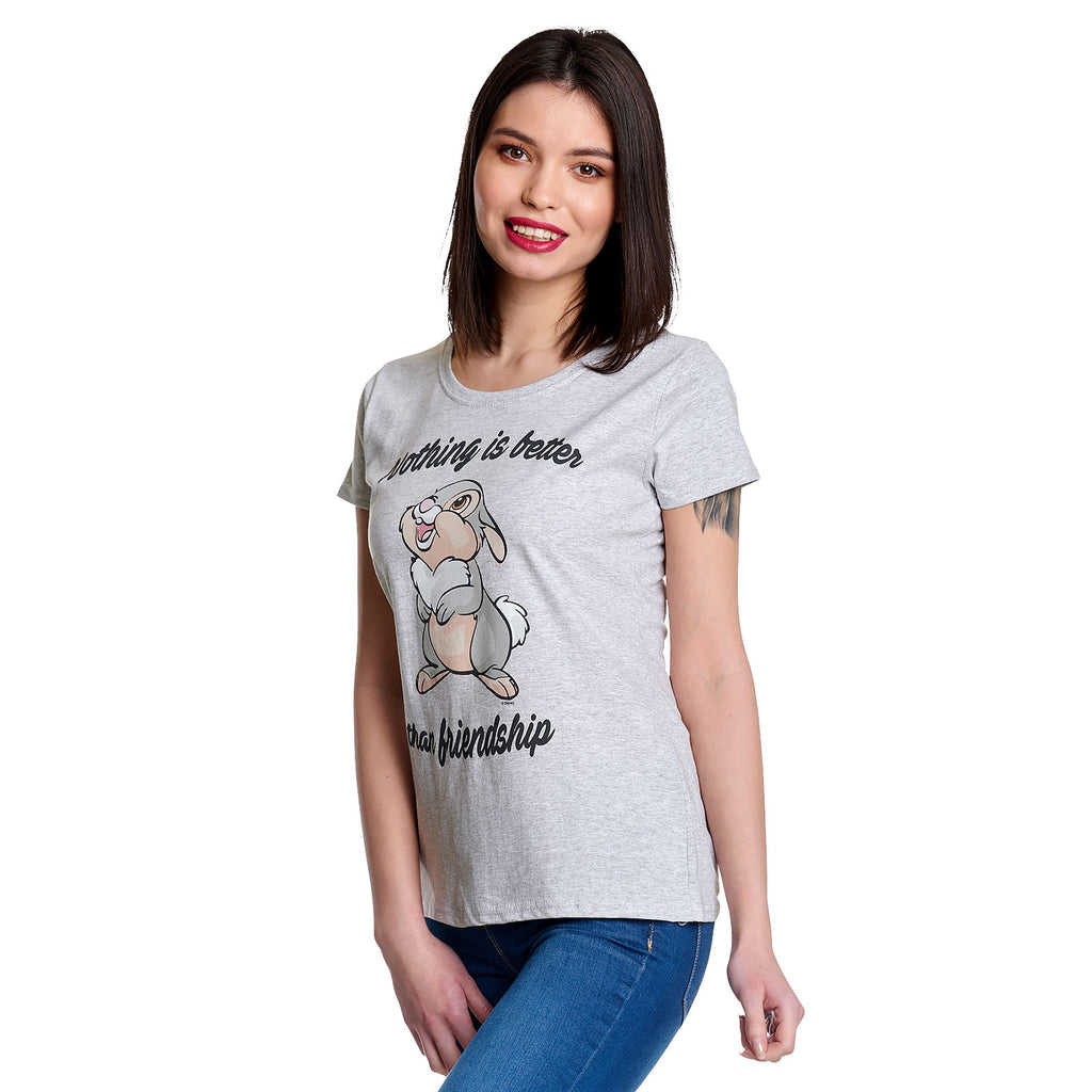 Produktbild Bambi - Klopfer Friendship T-Shirt Damen grau