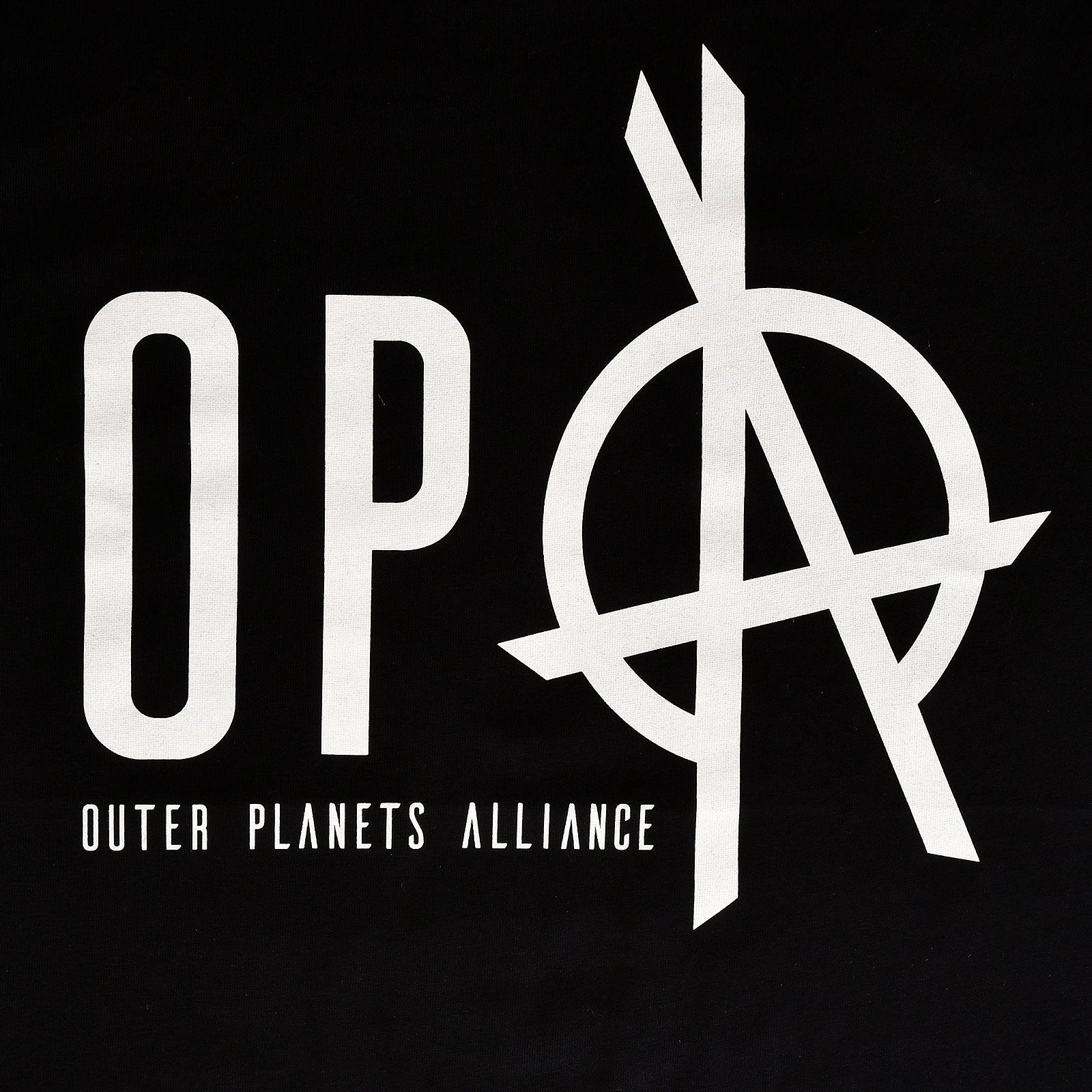 Produktbild Outer Planets Alliance Logo T-Shirt für The Expanse Fans schwarz