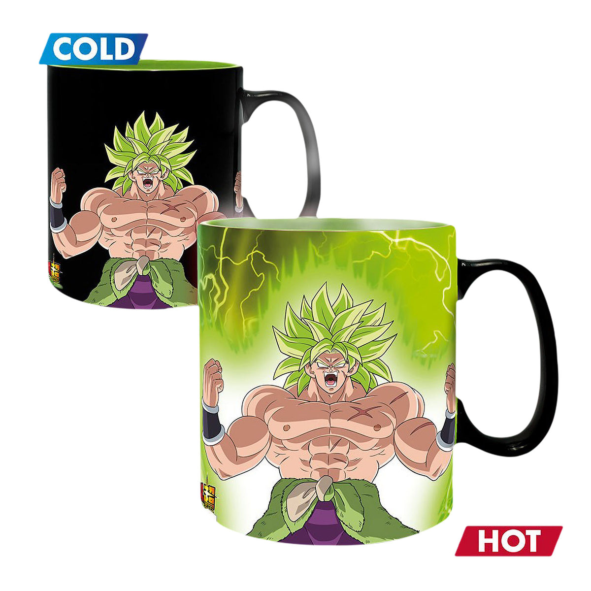 Produktbild Dragon Ball - Gogeta vs. Broly Thermoeffekt Tasse