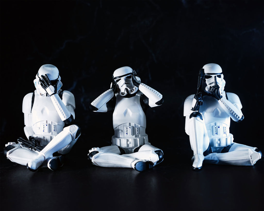 Produktbild Original Stormtrooper Don't Hear Figur 10cm