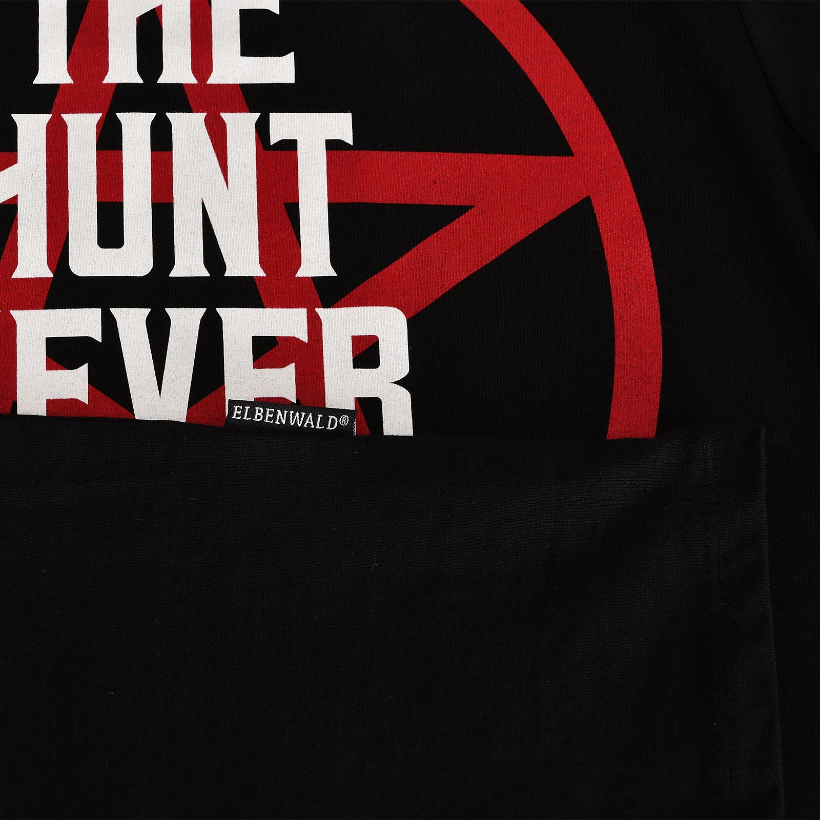 Produktbild The Hunt Never Ends T-Shirt für Supernatural Fans schwarz