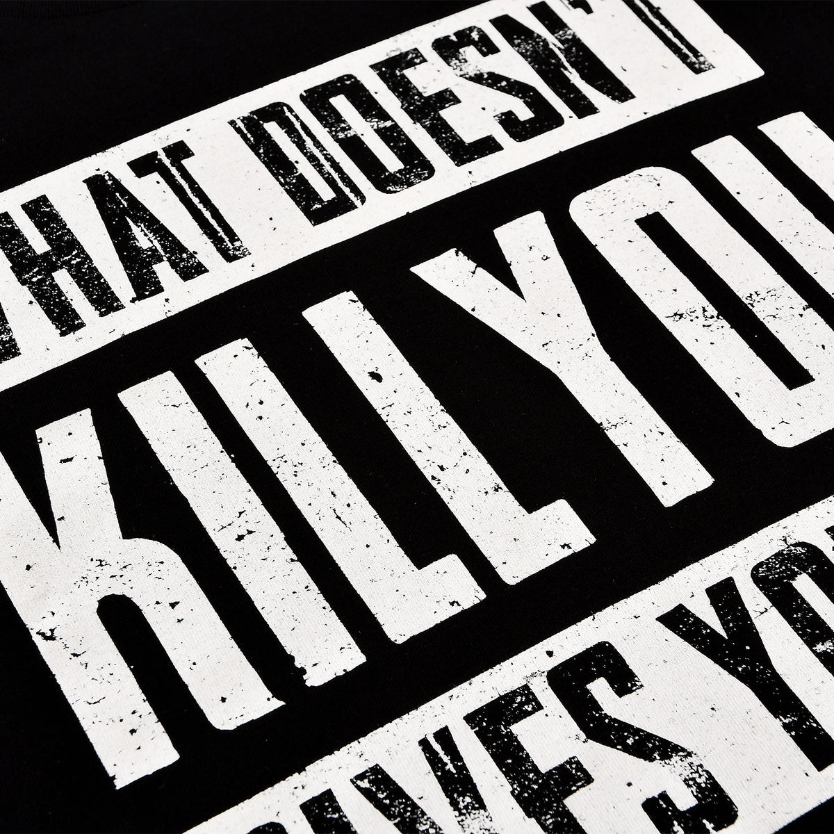 Produktbild What Doesn't Kill You Gives You XP T-Shirt schwarz