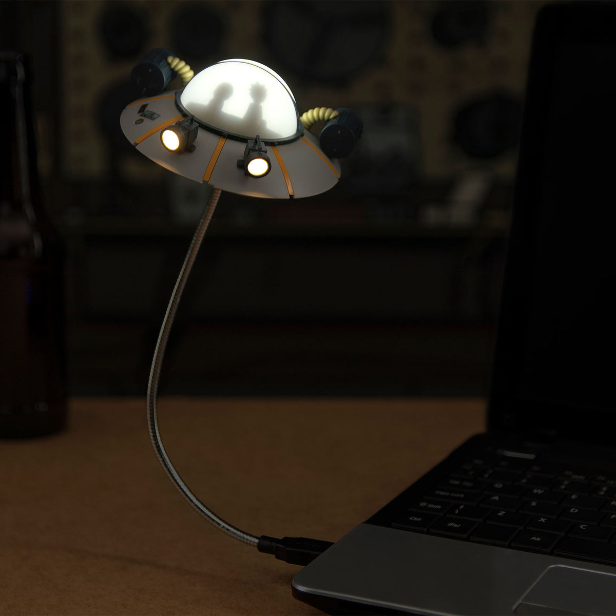 Produktbild Rick and Morty - Ricks Space Cruiser 3D USB-Lampe