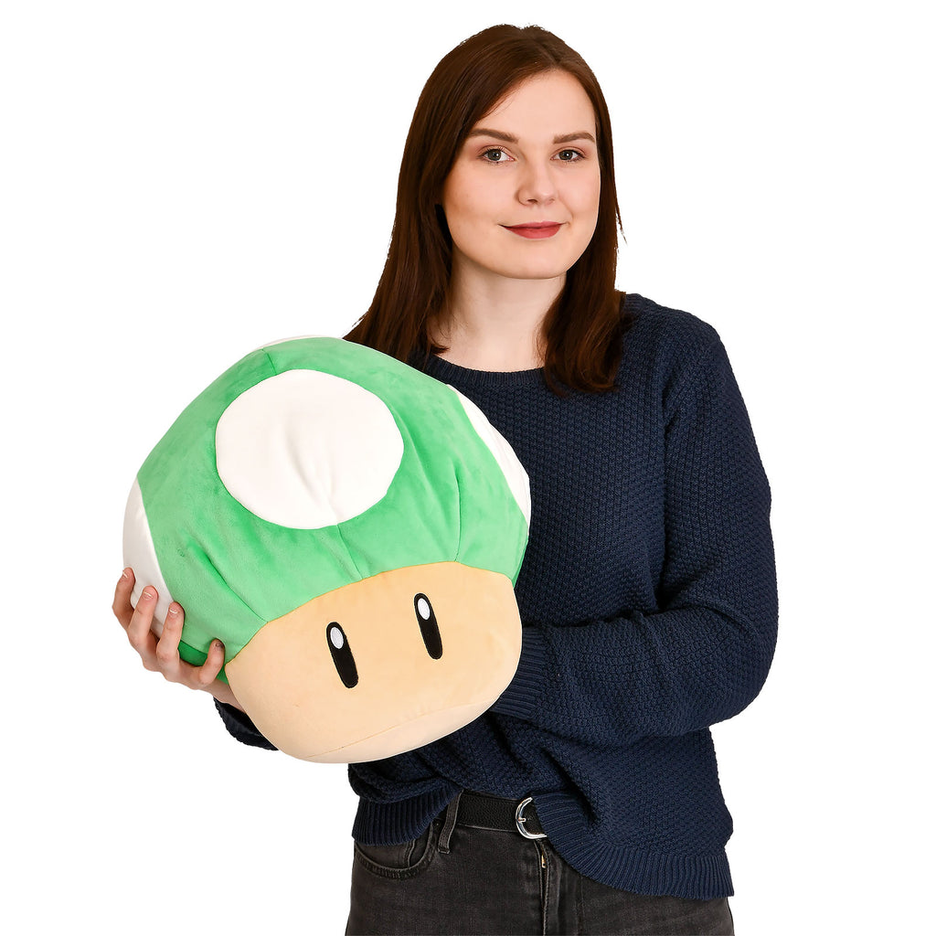 Produktbild Super Mario - 1 UP Pilz Plüsch Figur XL
