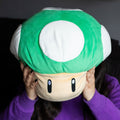 Produktbild Super Mario - 1 UP Pilz Plüsch Figur XL
