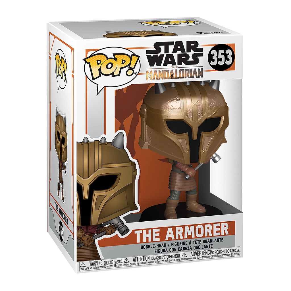 Produktbild The Armorer Funko Pop Wackelkopf-Figur - Star Wars The Mandalorian