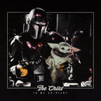 Produktbild The Child is My Co-Pilot T-Shirt schwarz - Star Wars The Mandalorian