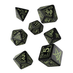 Produktbild Call of Cthulhu Glow in the Dark RPG Würfel Set 7tlg schwarz