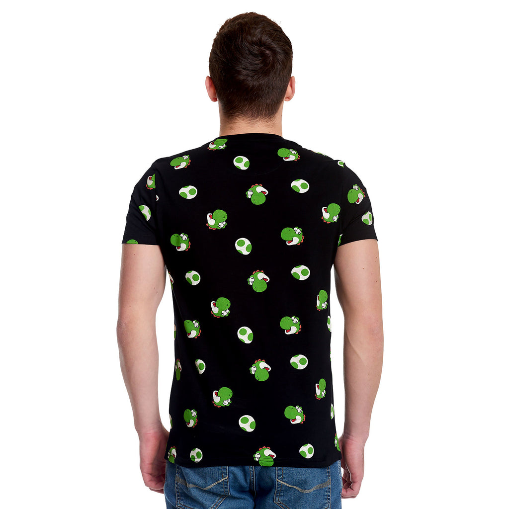 Produktbild Super Mario - Yoshi & Eggs T-Shirt schwarz