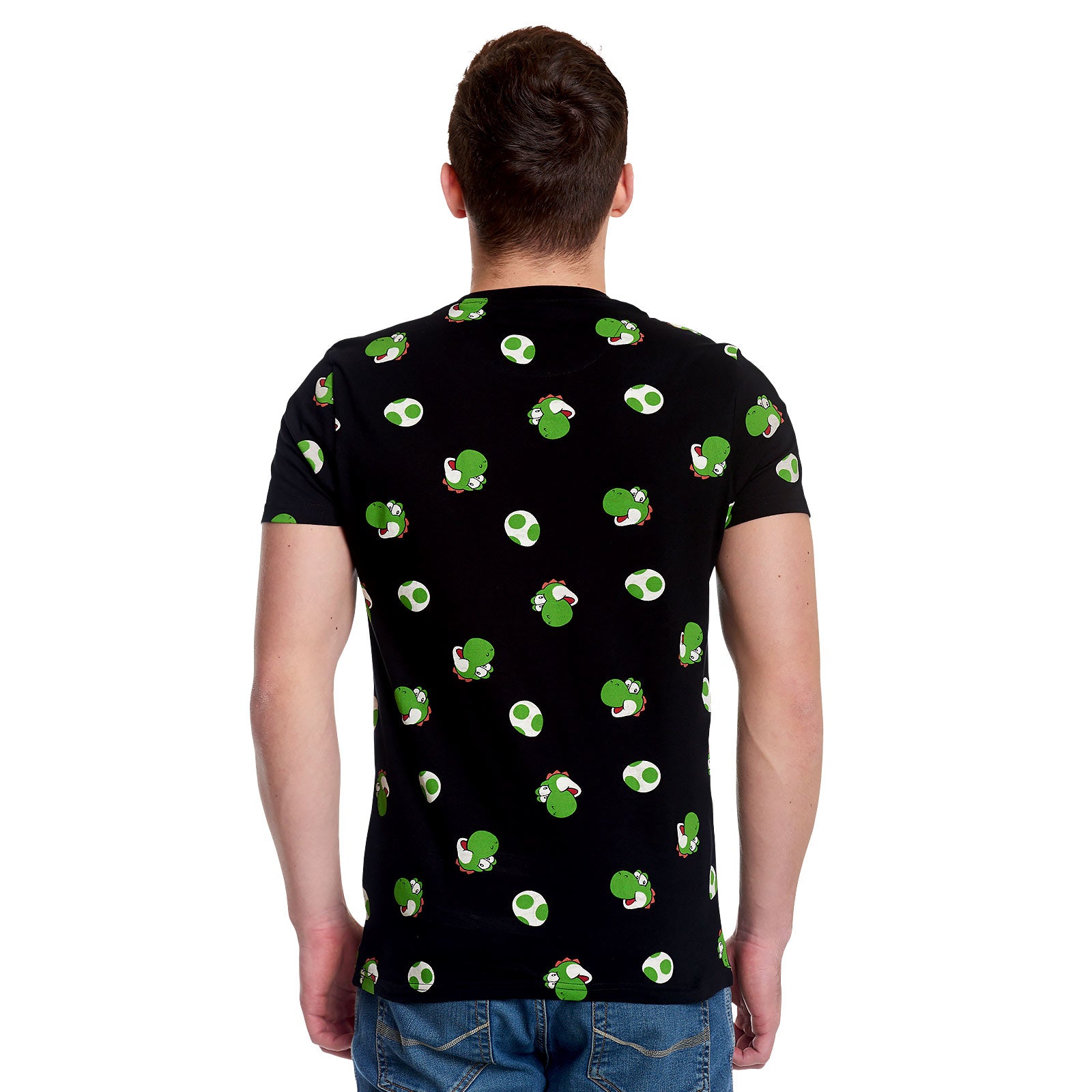 Produktbild Super Mario - Yoshi & Eggs T-Shirt schwarz