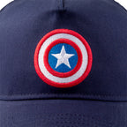 Produktbild Captain America - Shield Logo Mesh Basecap blau