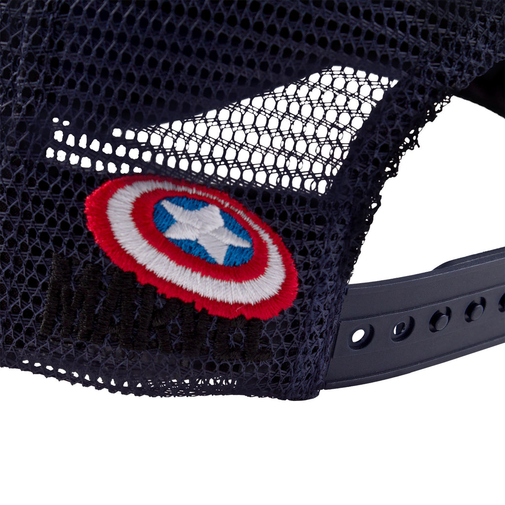 Produktbild Captain America - Shield Logo Mesh Basecap blau