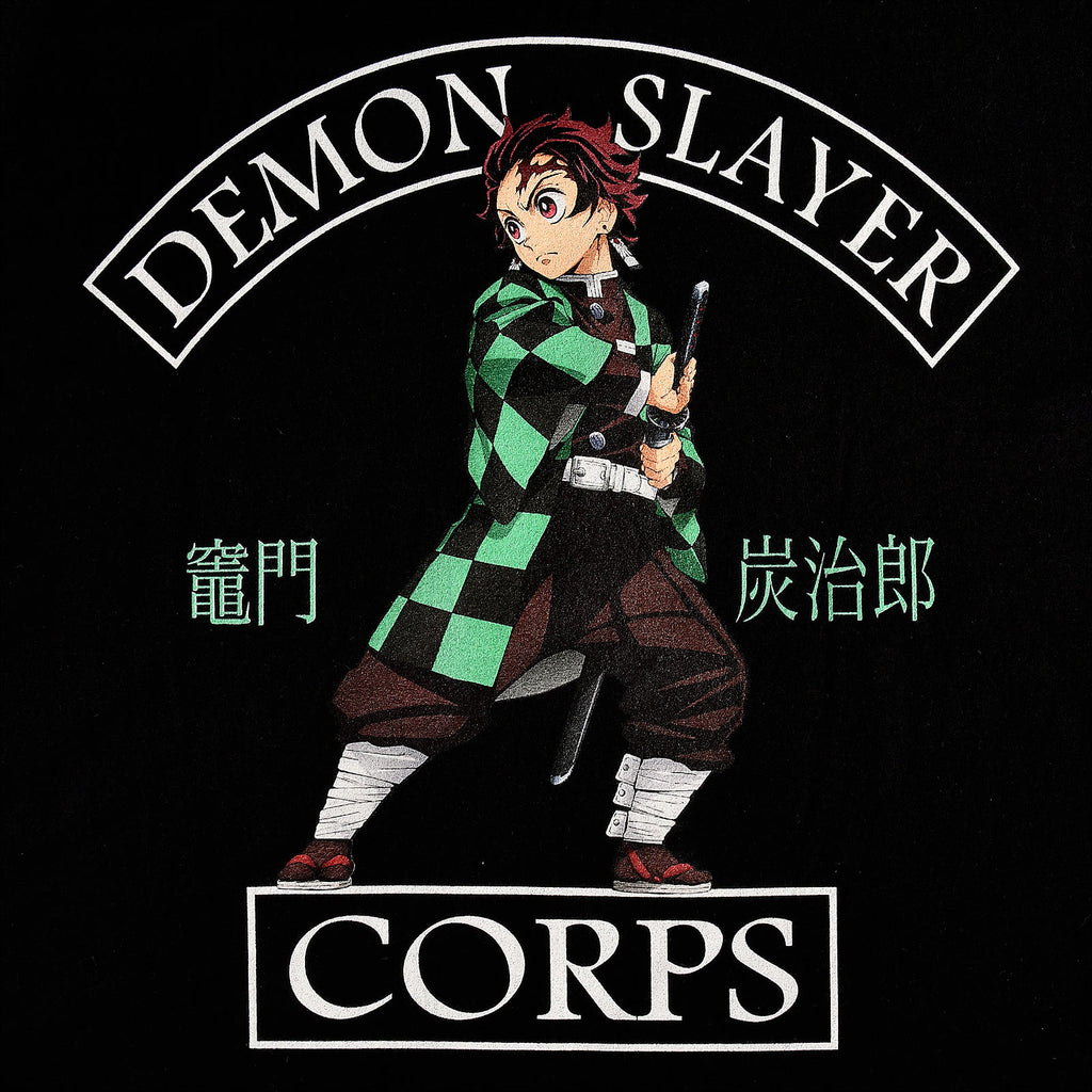 Produktbild Demon Slayer - Tanjiro Kamado T-Shirt schwarz