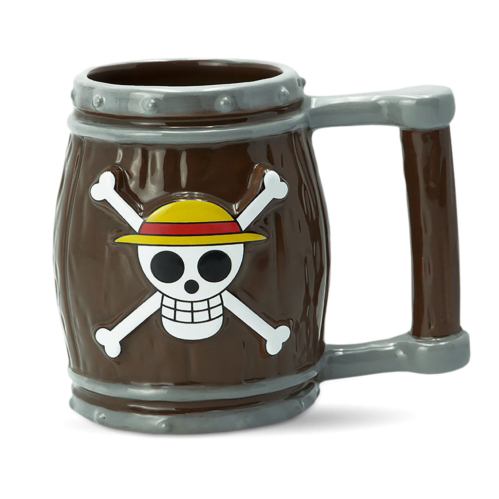 One Piece - Skull Logo Fass 3D Tasse