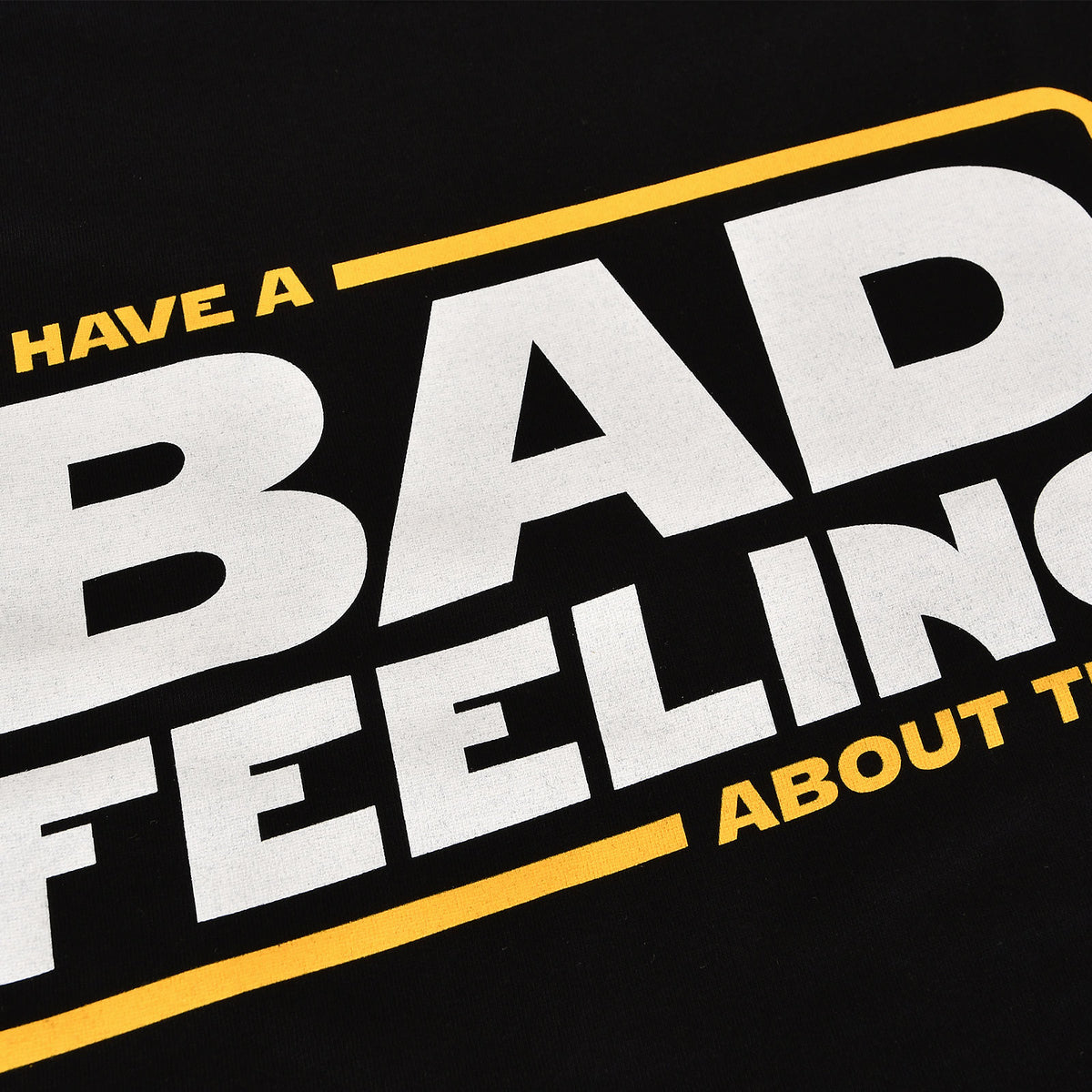 Produktbild Bad Feeling T-Shirt für Star Wars Fans schwarz