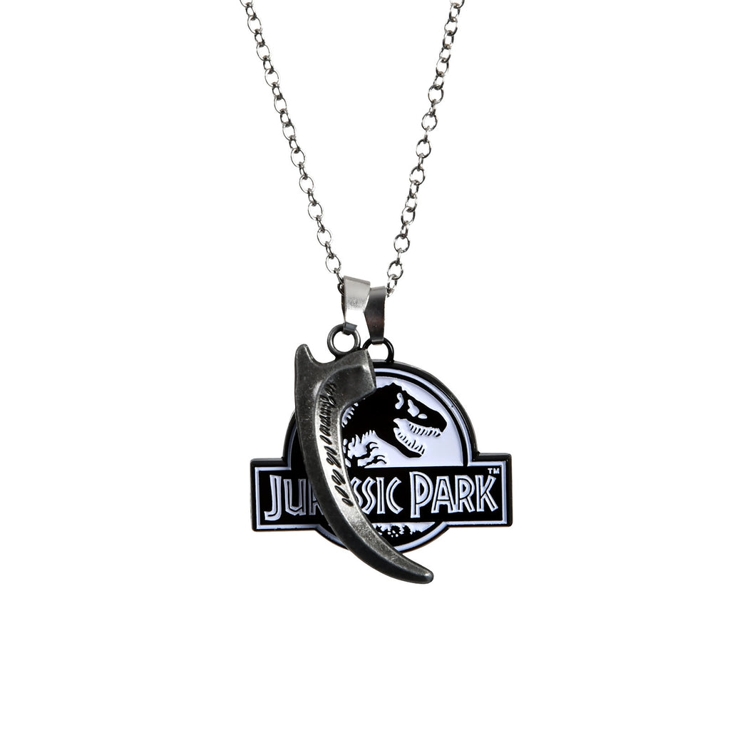 Produktbild Jurassic Park - Logo & Velociraptor Kralle Halskette limitiert