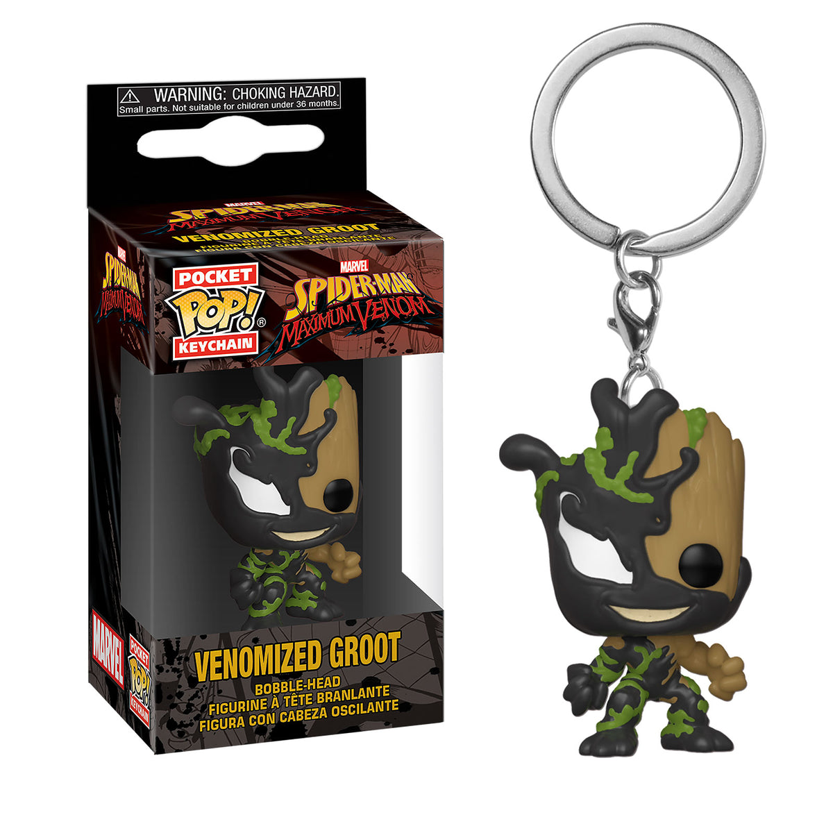 Produktbild Marvel - Venomized Groot Funko Pop Schlüsselanhänger