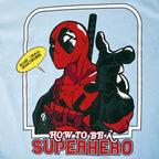 Produktbild Deadpool - How to Be a Superhero T-Shirt blau