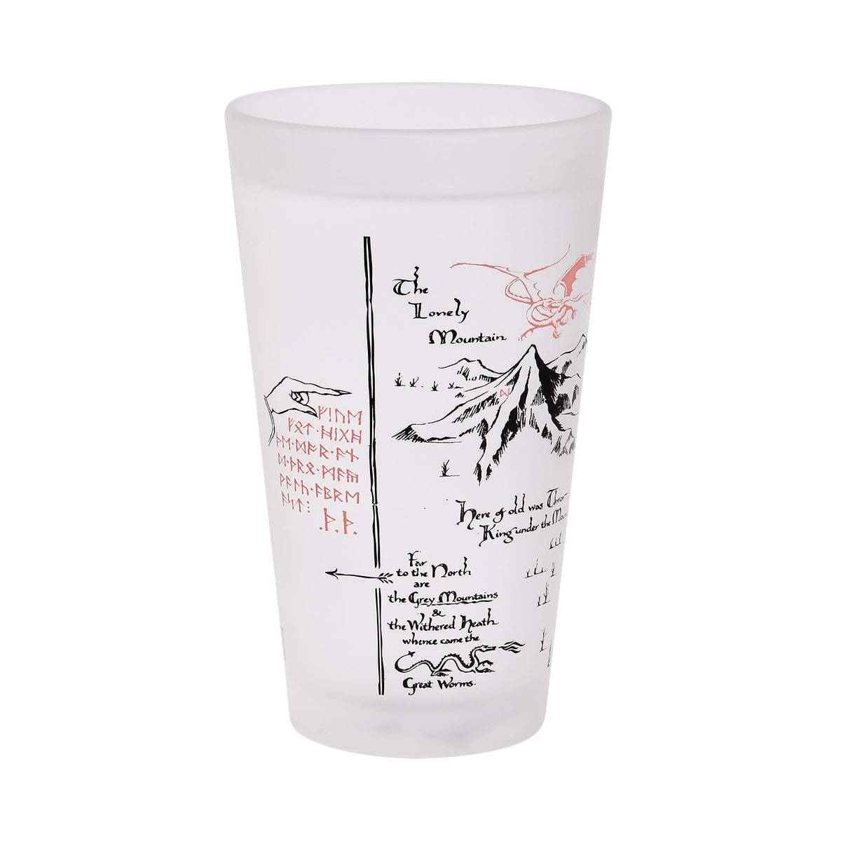 Produktbild Der Hobbit - Erebor mit Smaug Kälteeffekt Glas