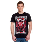 Produktbild Black Widow - Eye in the Sky Movie T-Shirt schwarz