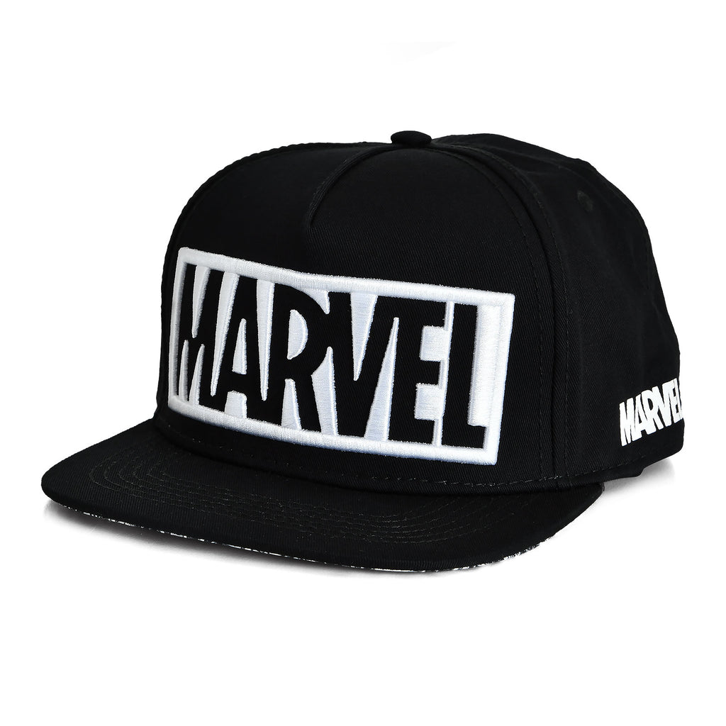 Produktbild Marvel - Logo Snapback Cap schwarz