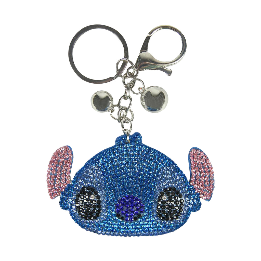 Produktbild Lilo & Stitch - Stitch Face Glitter Schlüsselanhänger