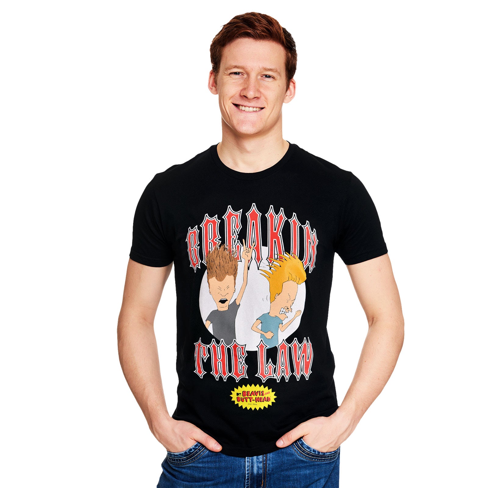 Produktbild Beavis and Butt-Head - Breaking the Law T-Shirt schwarz