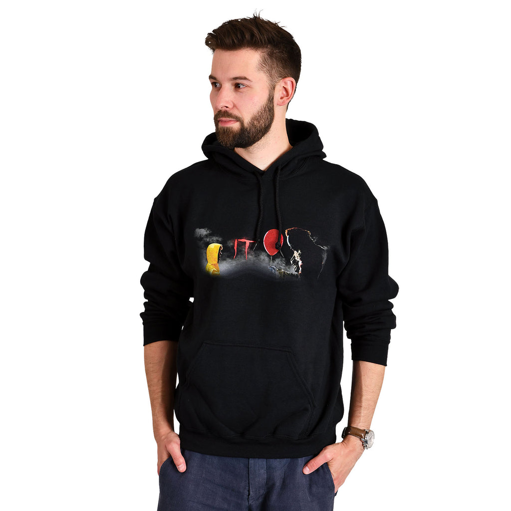 Produktbild Stephen Kings ES - Pennywise und Georgie Hoodie schwarz