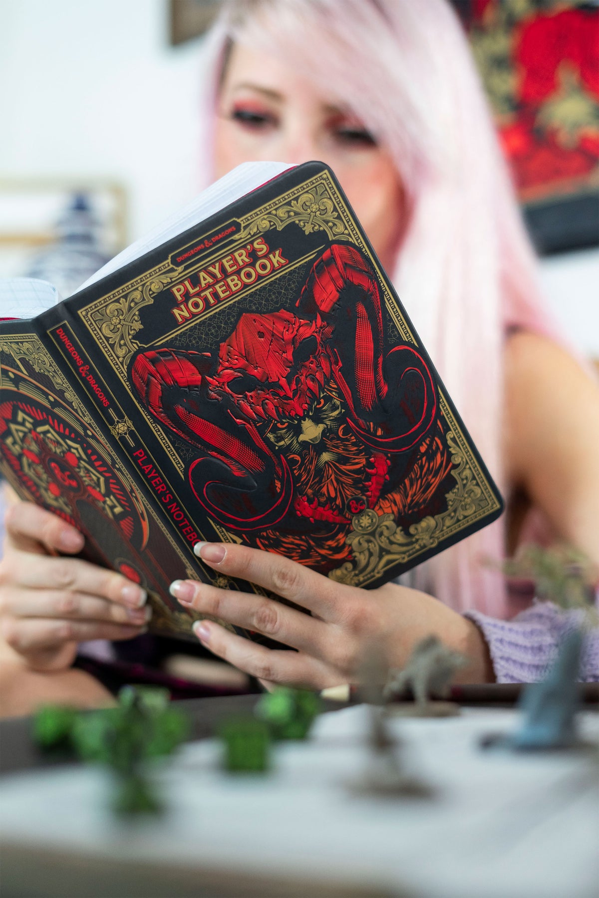 Produktbild Dungeons & Dragons - Players Notizbuch A5 mit Bleistift