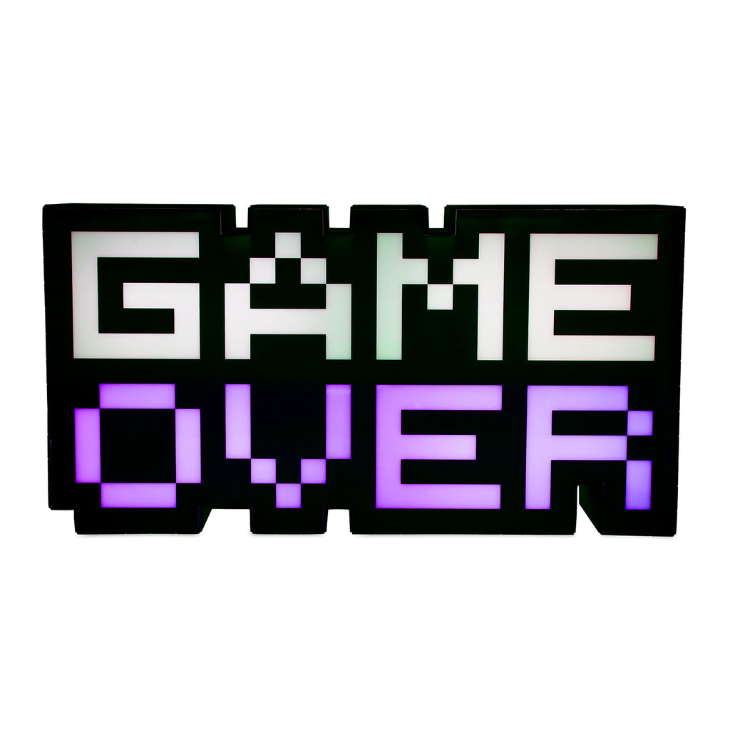 Produktbild Game Over 8-Bit Retro Tischlampe für Gaming Fans
