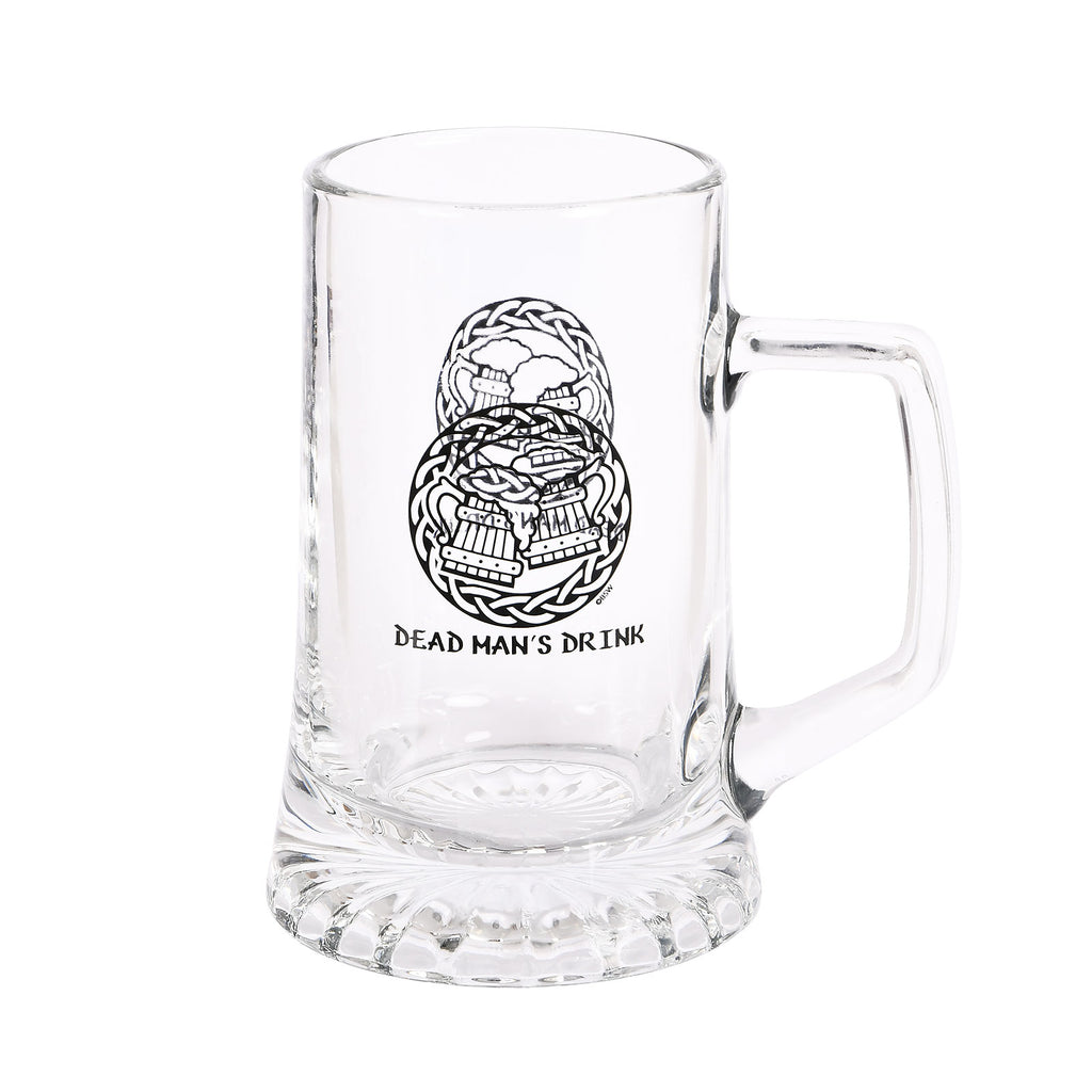 Produktbild Skyrim - Dead Man's Drink Logo Glaskrug