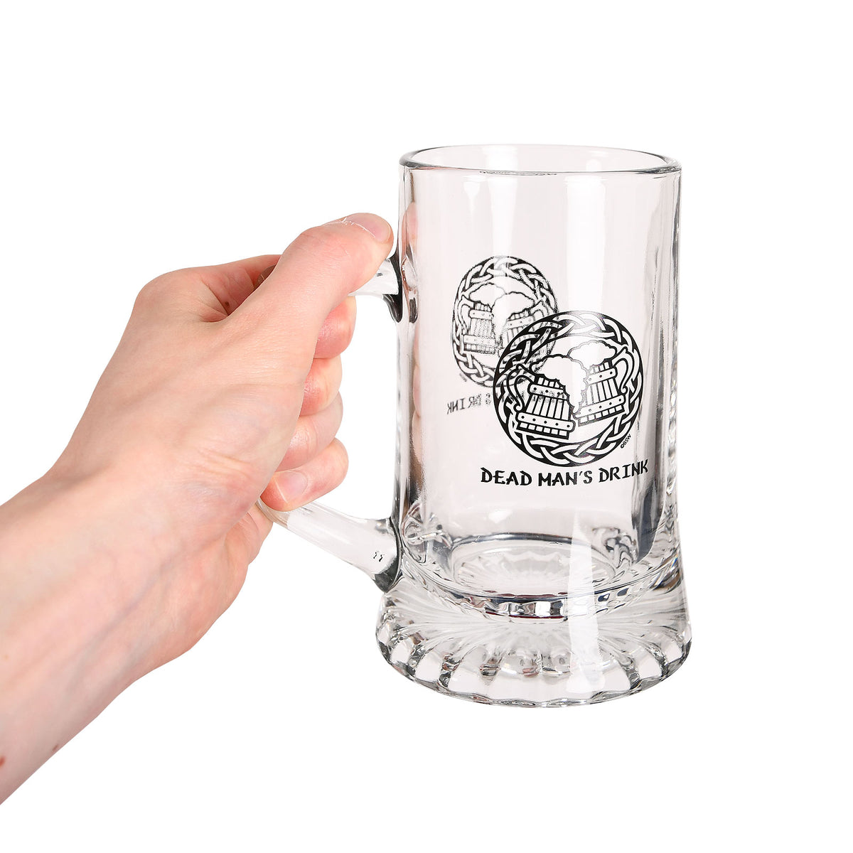 Produktbild Skyrim - Dead Man's Drink Logo Glaskrug