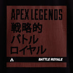 Produktbild Apex Legends - Vintage Japanese T-Shirt schwarz
