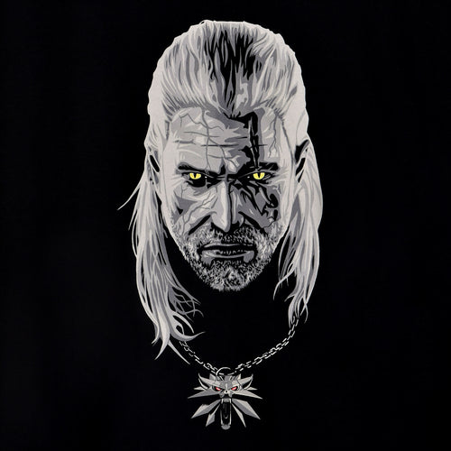 Product image Witcher - Poisoned Geralt Glow in the Dark T-Shirt Black
