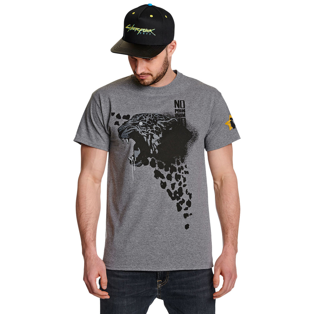 Produktbild Cyberpunk 2077 - Animals Spray T-Shirt grau
