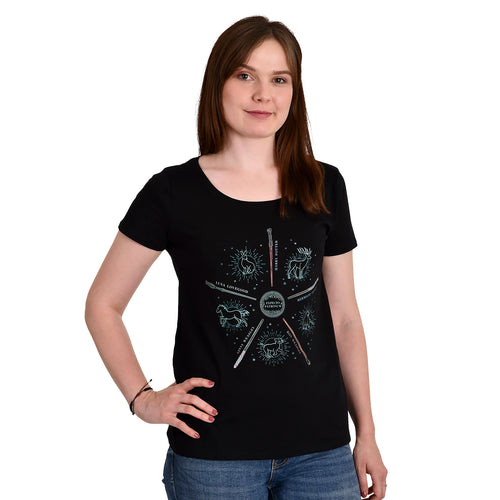 Produktbild Harry Potter - Patronus Friends T-Shirt Damen schwarz